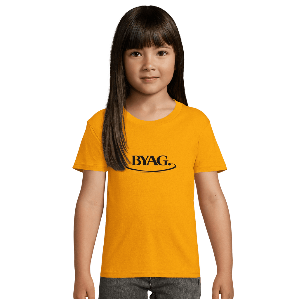 BYAG. Kids Organic T-Shirt – Gold - BYAG.DEPrint MaterialBYAG.DEBYAG.DE#original_value#2Y