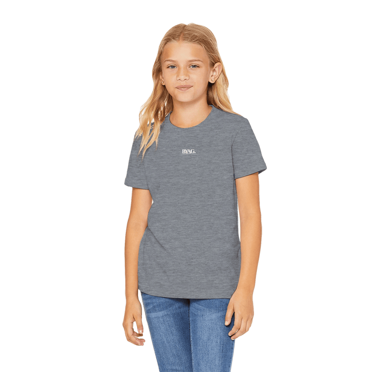 BYAG. Kids Premium T-Shirt – Grey