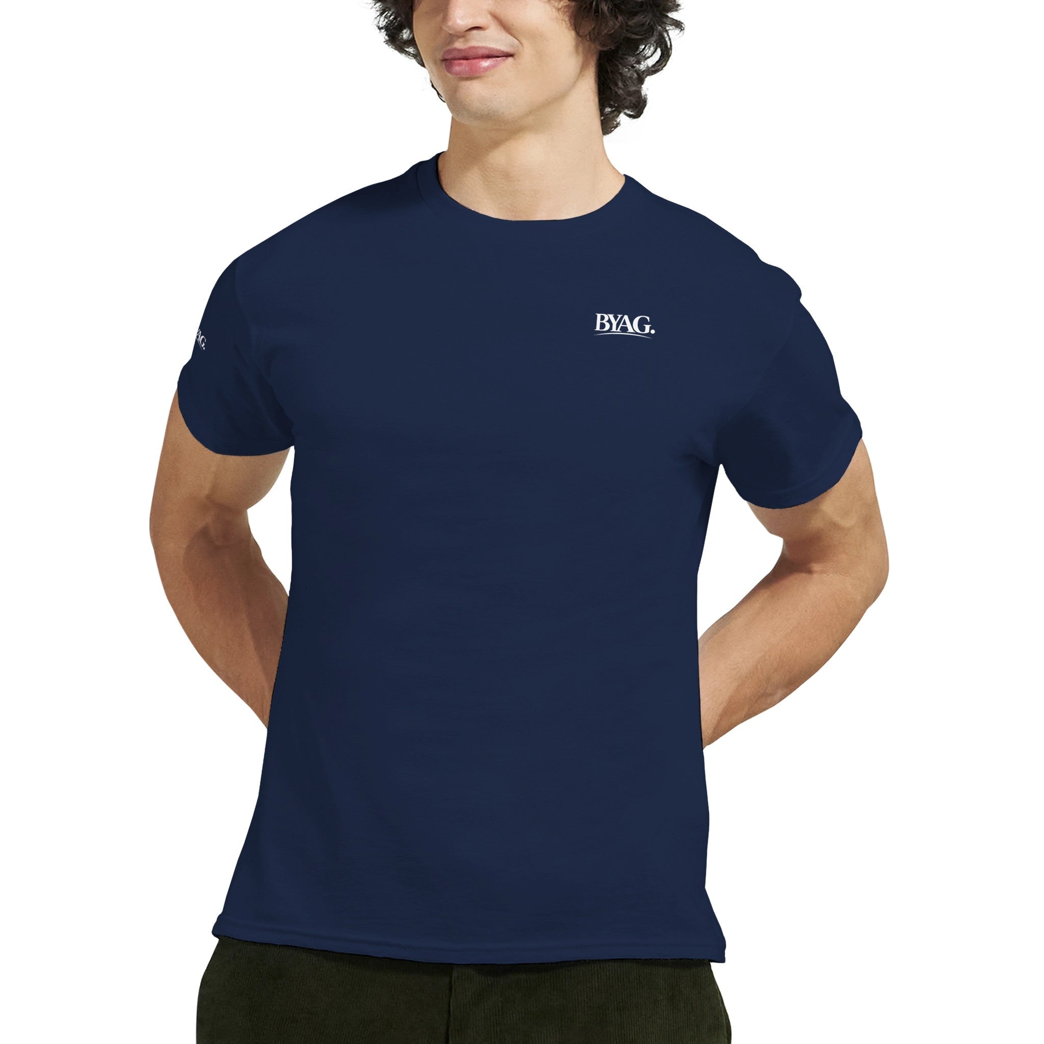 BYAG. Minimal T-Shirt – Blue - BYAG.DEPrint MaterialBYAG.DEBYAG.DE#original_value#