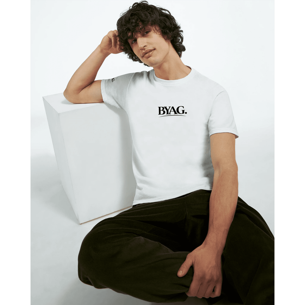 BYAG. Everyday T-shirt – White - BYAG.DEPrint MaterialBYAG.DEBYAG.DE#original_value#S