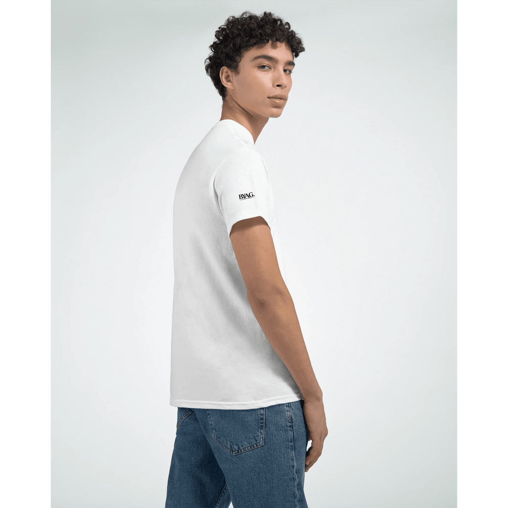 BYAG. Everyday T-shirt – White - BYAG.DEPrint MaterialBYAG.DEBYAG.DE#original_value#S