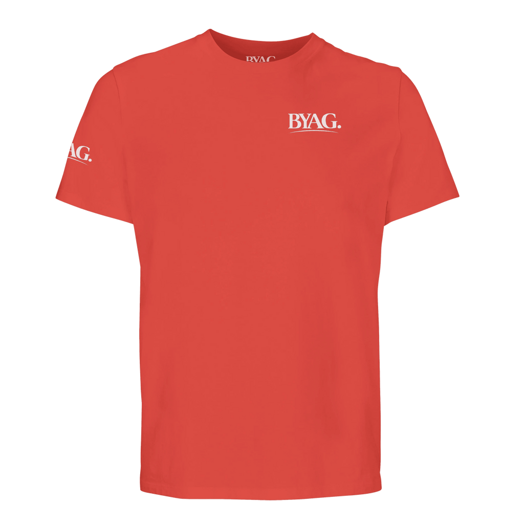 BYAG. Organic T-Shirt – Burnt Coral - BYAG.DEPrint MaterialBYAG.DEBYAG.DE#original_value#XS