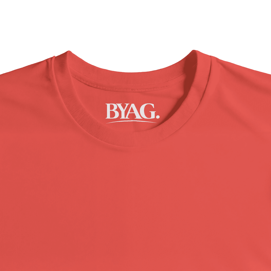 BYAG. Organic T-Shirt – Burnt Coral - BYAG.DEPrint MaterialBYAG.DEBYAG.DE#original_value#XS