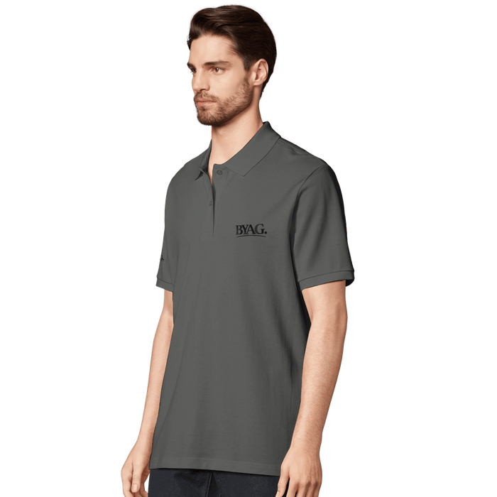 BYAG. Organic Polo Shirt – Grey