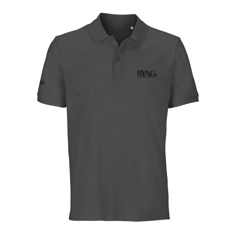 BYAG. Organic Polo Shirt – Grey