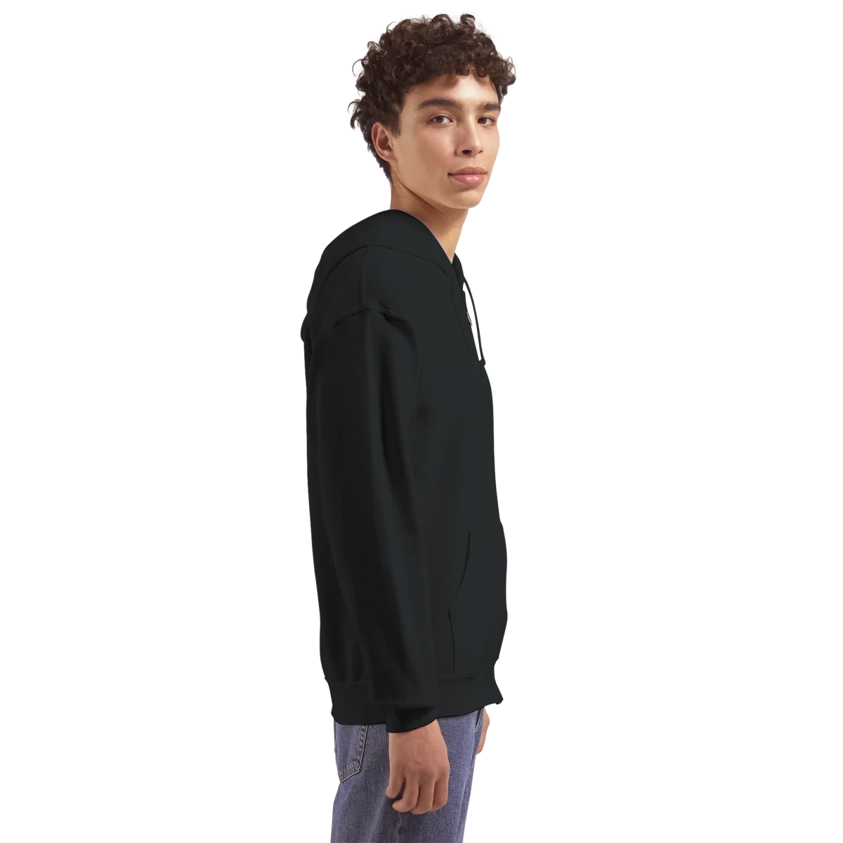 BYAG. Organic Zip Hoodie – Black - BYAG.DEPrint MaterialBYAG.DEBYAG.DE#original_value#S