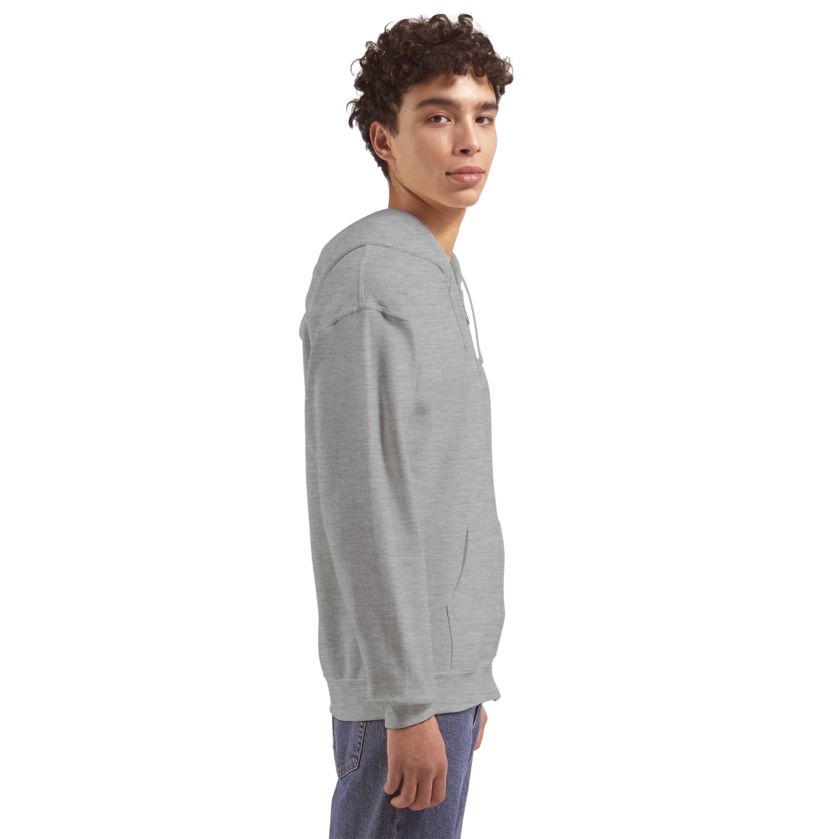 BYAG. Organic Zip Hoodie – Grey - BYAG.DEPrint MaterialBYAG.DEBYAG.DE#original_value#S