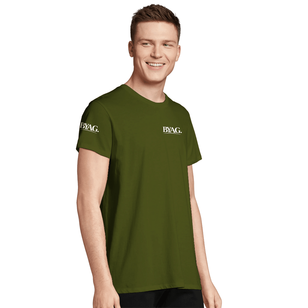 BYAG. Core Everyday T-Shirt – Green - BYAG.DEPrint MaterialBYAG.DEBYAG.DE#original_value#XS