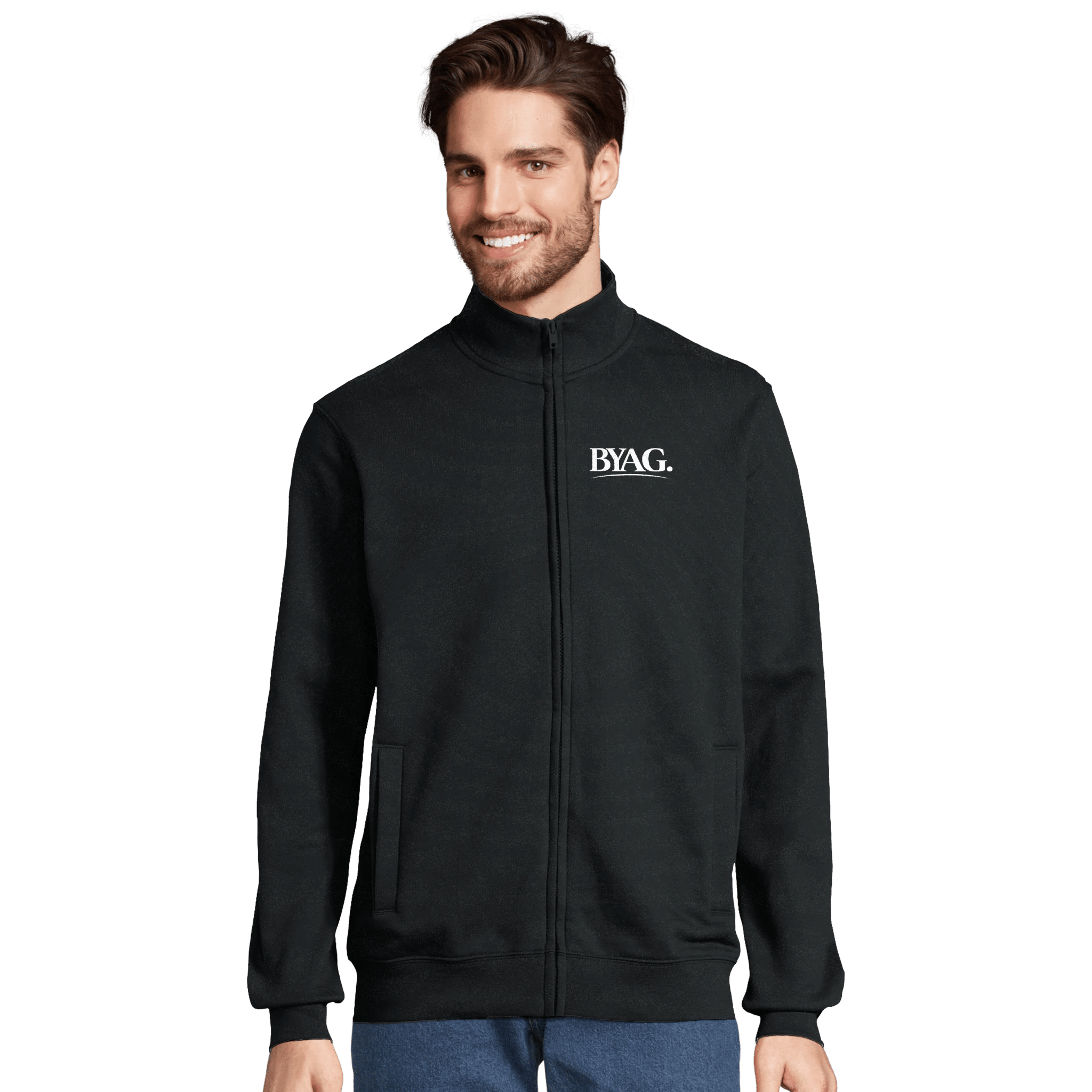 BYAG. Core Zip Hoodie – Black - BYAG.DEPrint MaterialBYAG.DEBYAG.DE#original_value#XS