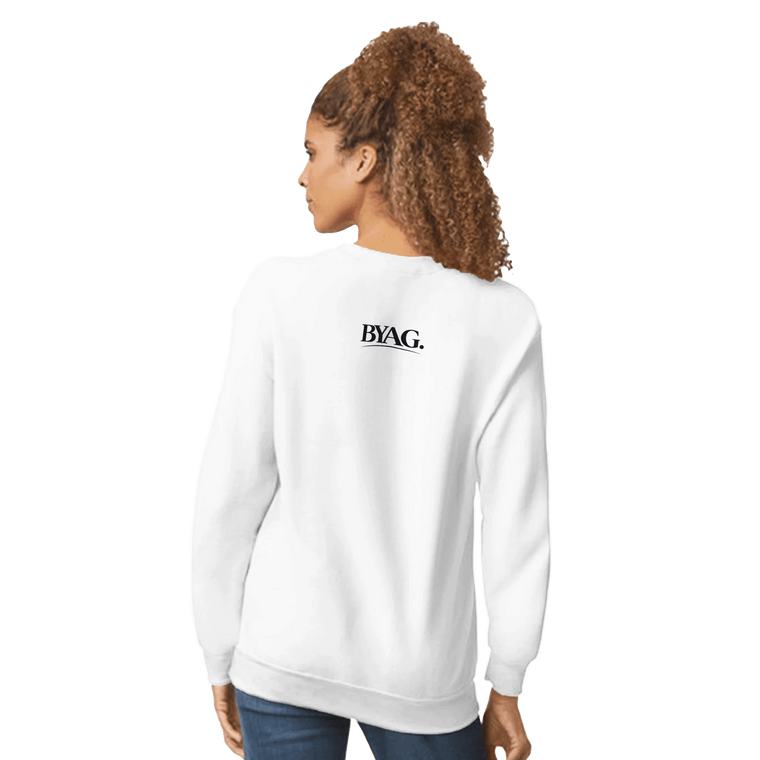 BYAG. Freiheit Sweatshirt – White