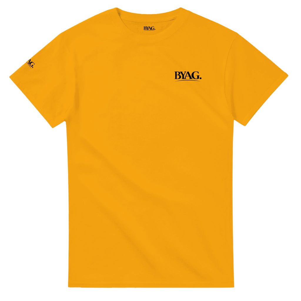 BYAG. Everyday Minimal T-shirt – Gold - BYAG.DEPrint MaterialBYAG.DEBYAG.DE#original_value#S