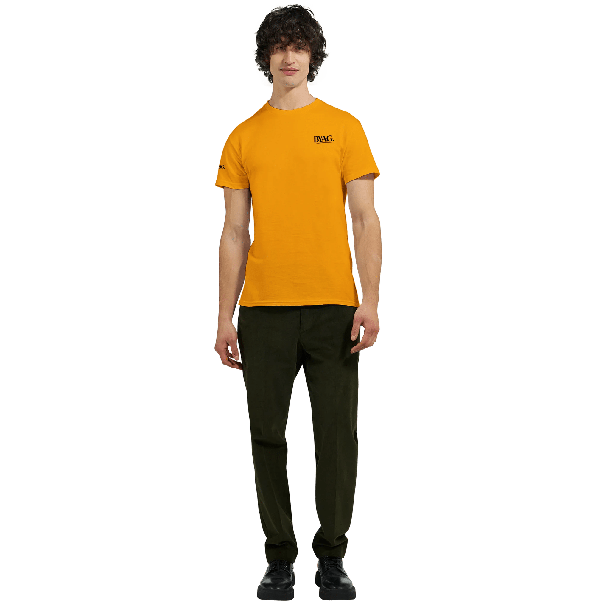 BYAG. Everyday Minimal T-shirt – Gold - BYAG.DEPrint MaterialBYAG.DEBYAG.DE#original_value#S