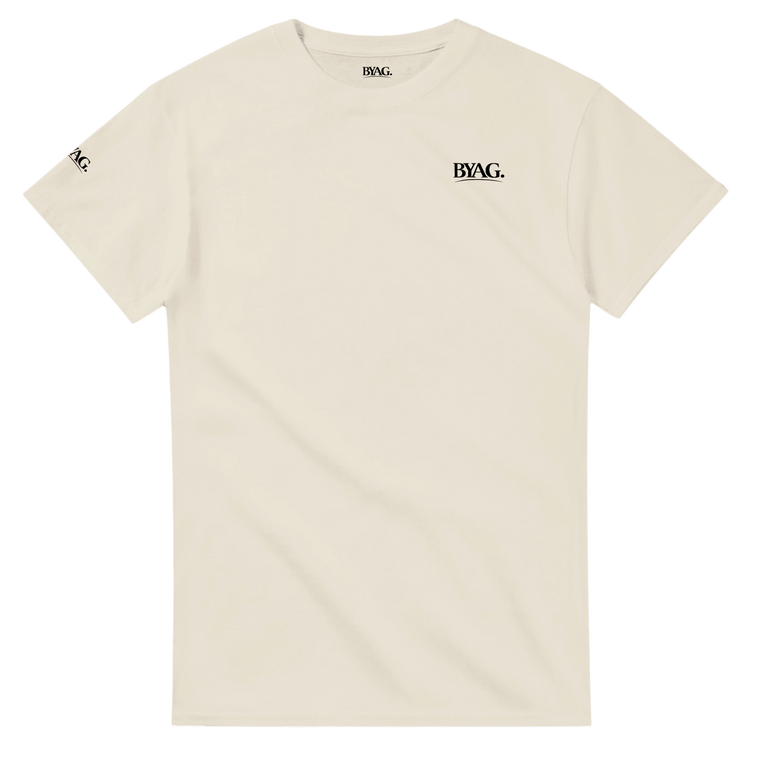 BYAG. Everyday Minimal T-shirt – Natural
