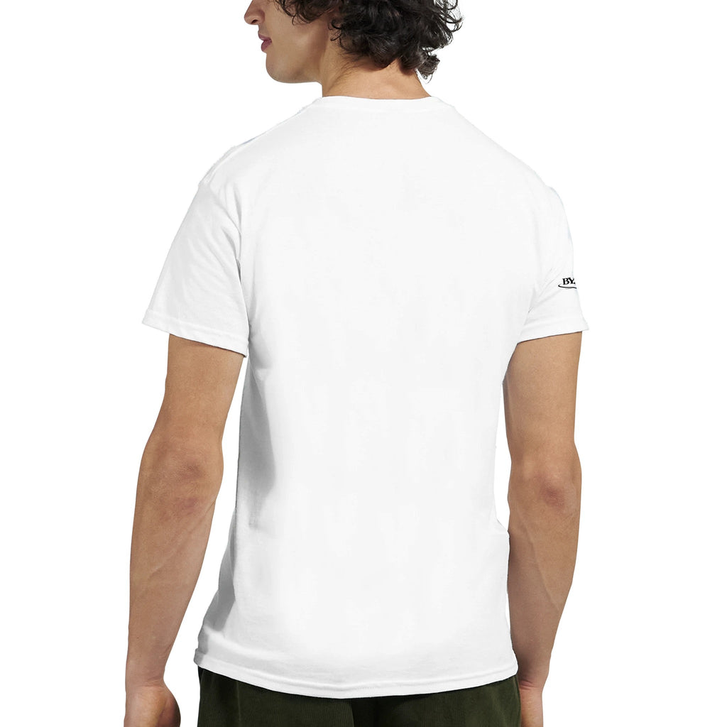 BYAG. Signature T-Shirt – White - BYAG.DEPrint MaterialBYAG.DEBYAG.DE#original_value#SWhite