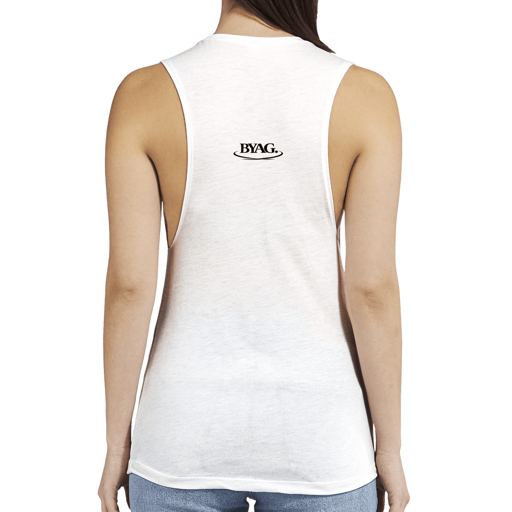 BYAG. Tank Top - White - BYAG.DEPrint MaterialBYAG.DEBYAG.DE#original_value#S