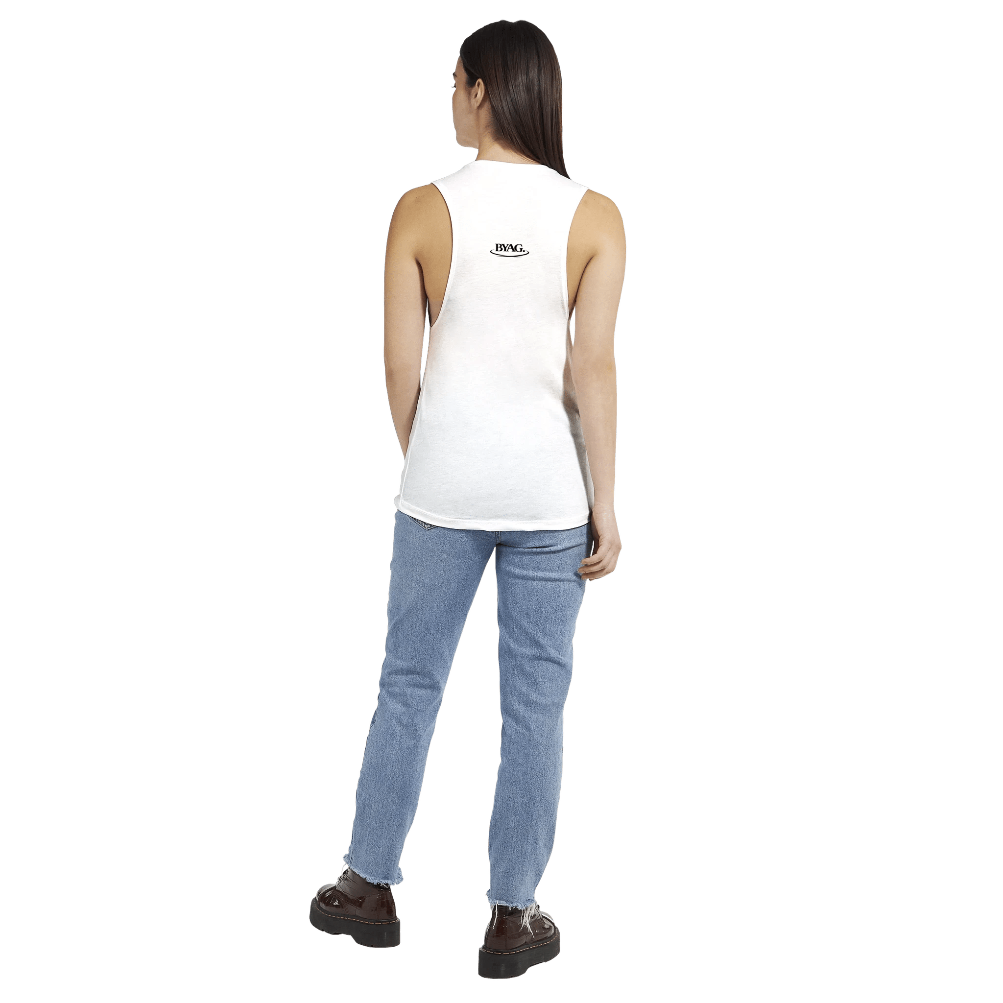 BYAG. Tank Top - White - BYAG.DEPrint MaterialBYAG.DEBYAG.DE#original_value#S