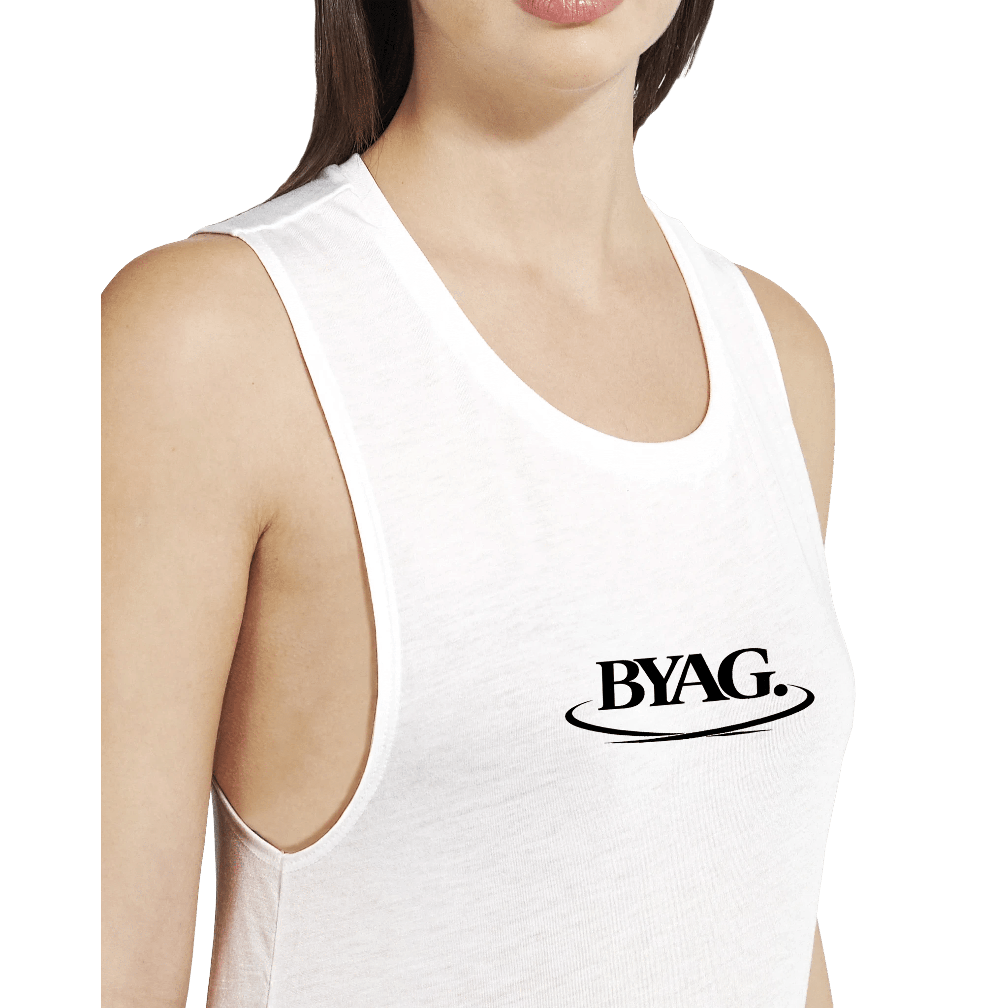 BYAG. Tank Top - White - BYAG.DEPrint MaterialBYAG.DEBYAG.DE#original_value#S