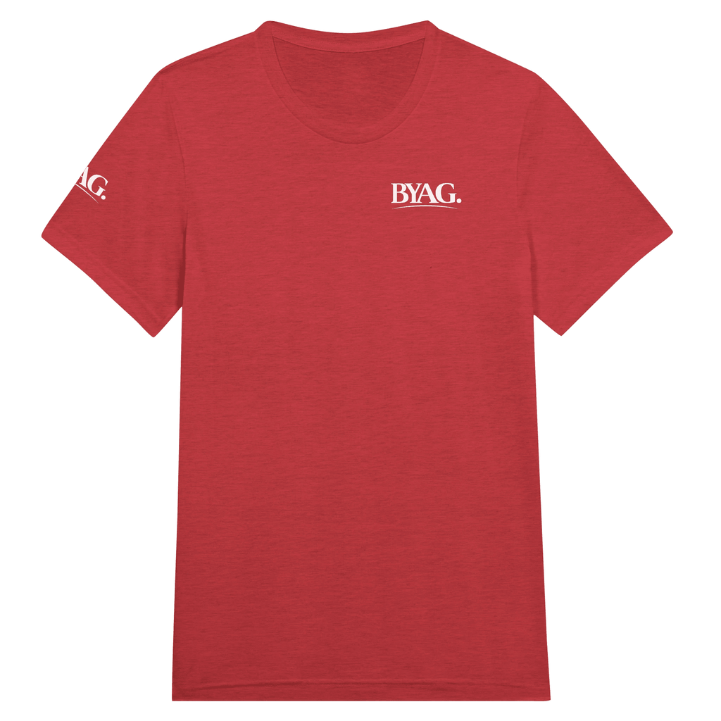BYAG. Everyday Triblend T-Shirt – Red - BYAG.DEPrint MaterialBYAG.DEBYAG.DE#original_value#S