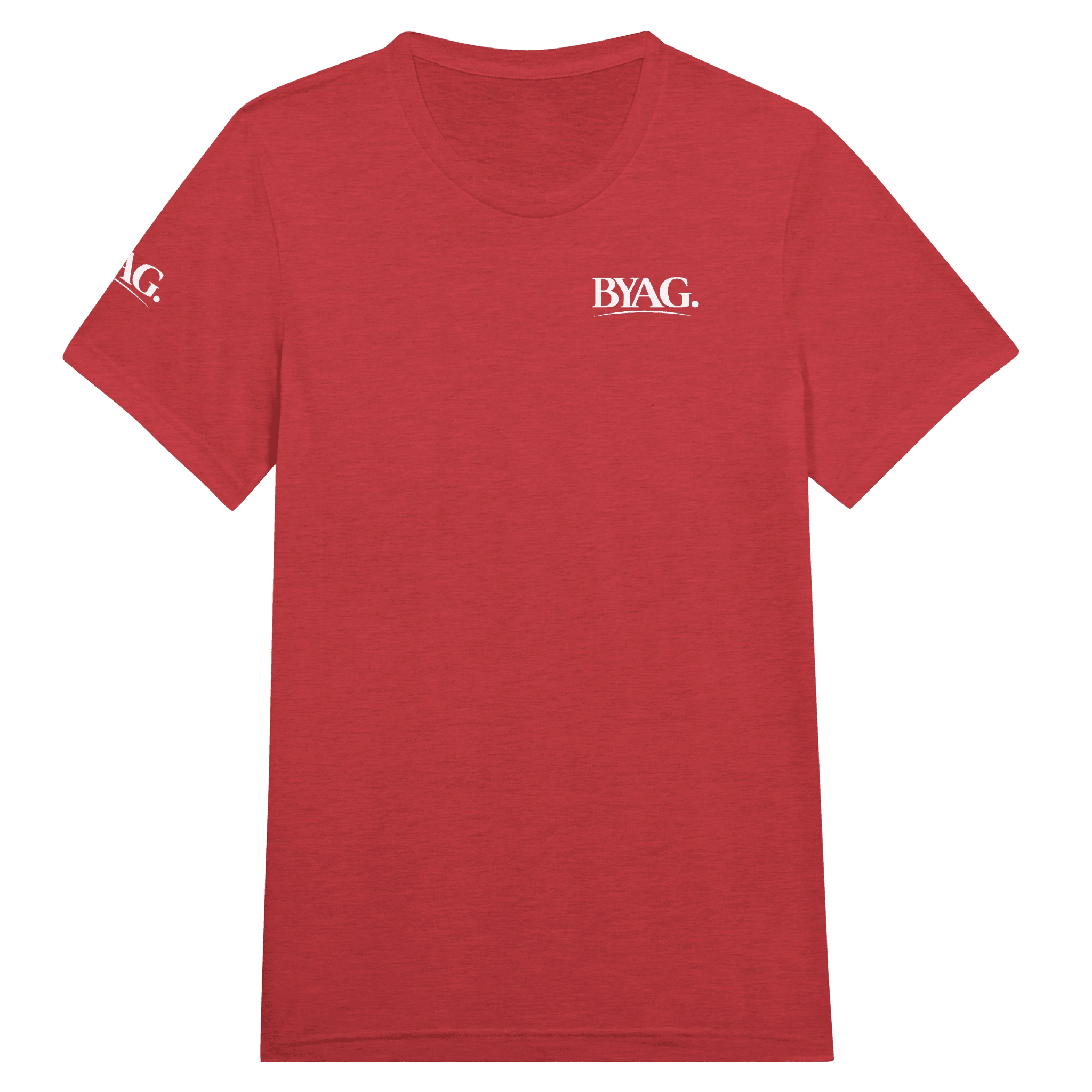 BYAG. Everyday Triblend T-Shirt – Red - BYAG.DEPrint MaterialBYAG.DEBYAG.DE#original_value#S