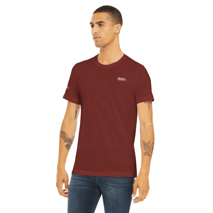 BYAG. Sport Triblend T-Shirt – Burgundy