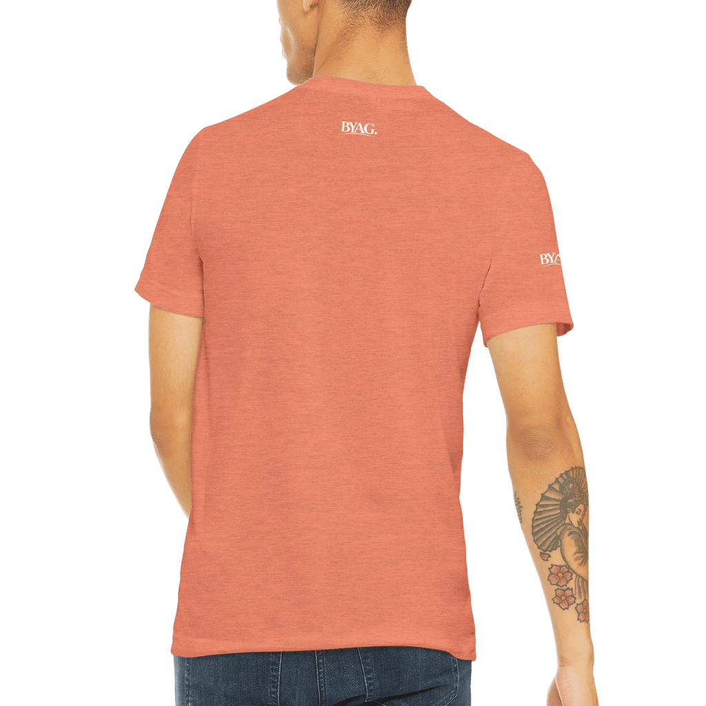 BYAG. Sport Triblend T-Shirt – Coral Pacific - BYAG.DEPrint MaterialBYAG.DEBYAG.DE#original_value#S