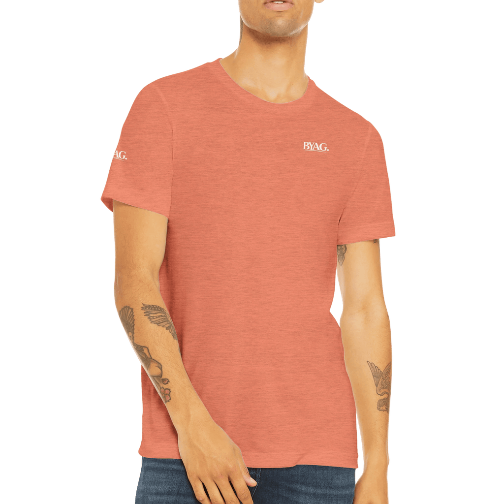 BYAG. Sport Triblend T-Shirt – Coral Pacific - BYAG.DEPrint MaterialBYAG.DEBYAG.DE#original_value#S