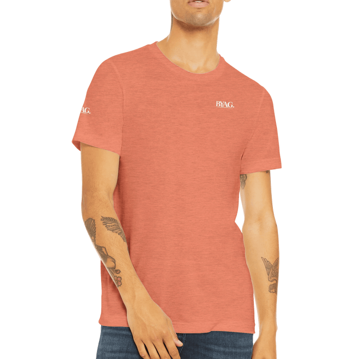 BYAG. Sport Triblend T-Shirt – Coral Pacific