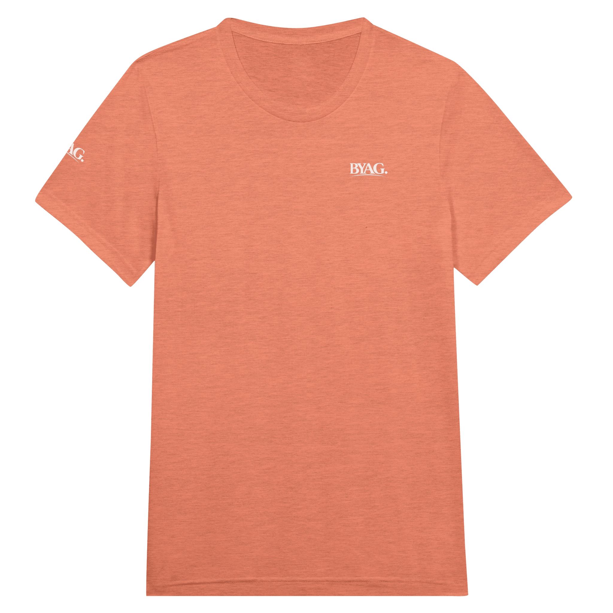 BYAG. Sport Triblend T-Shirt – Coral Pacific - BYAG.DEPrint MaterialBYAG.DEBYAG.DE#original_value#S