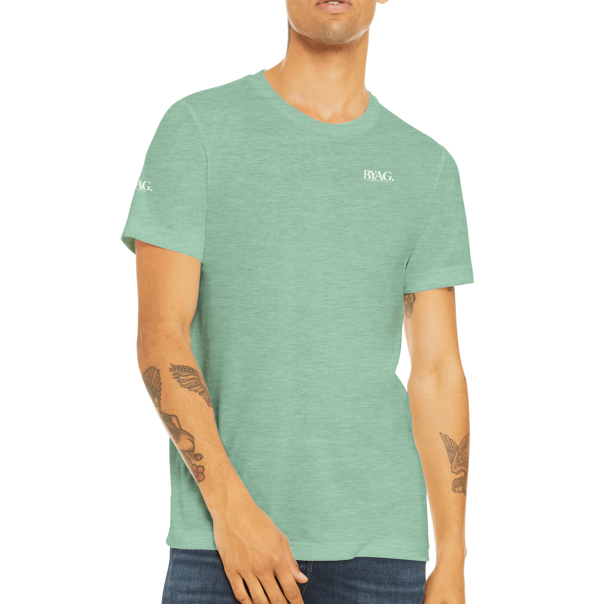 BYAG. Sport Triblend T-Shirt – Mint Green - BYAG.DEPrint MaterialBYAG.DEBYAG.DE#original_value#S