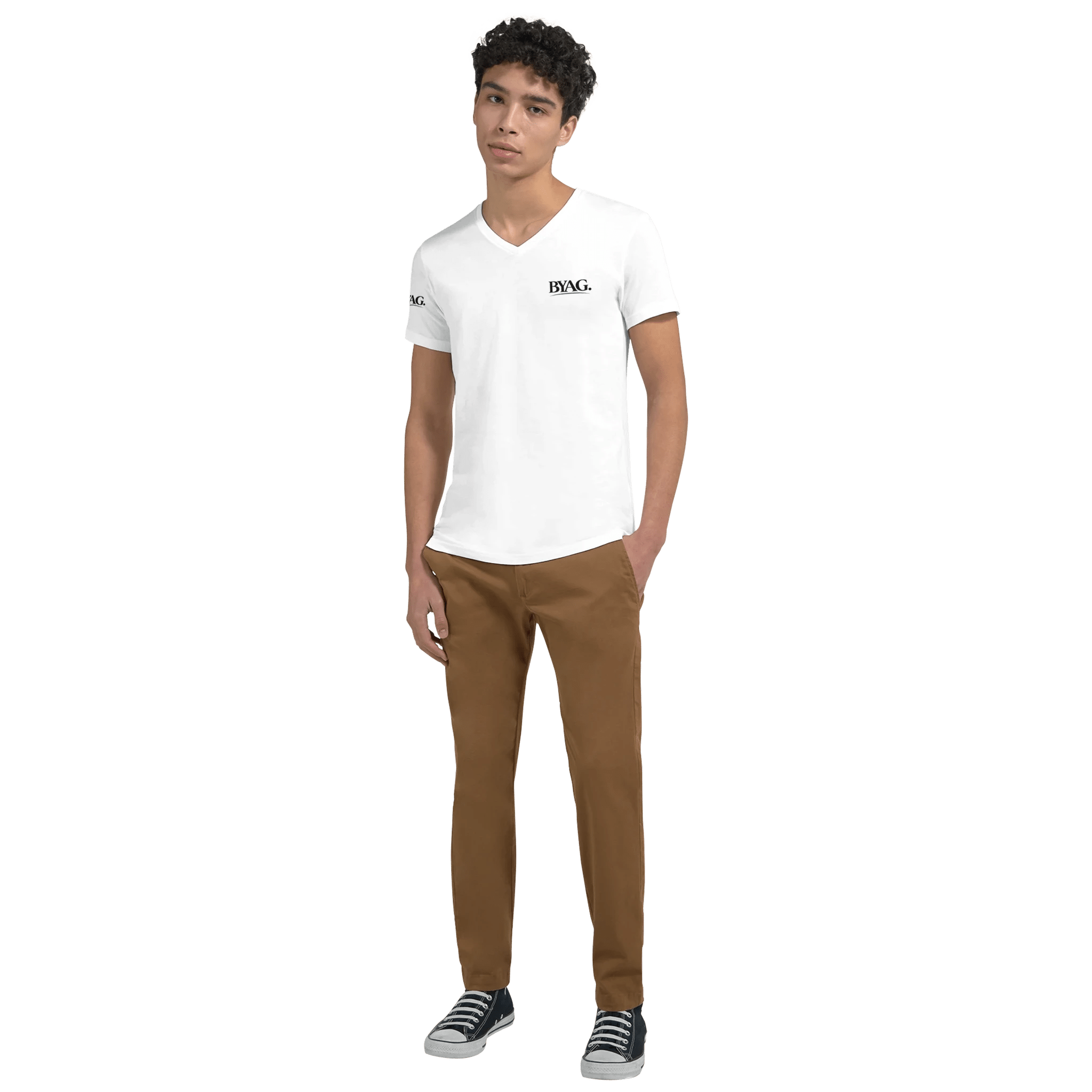 BYAG. V-Neck - WHITE - product image 9