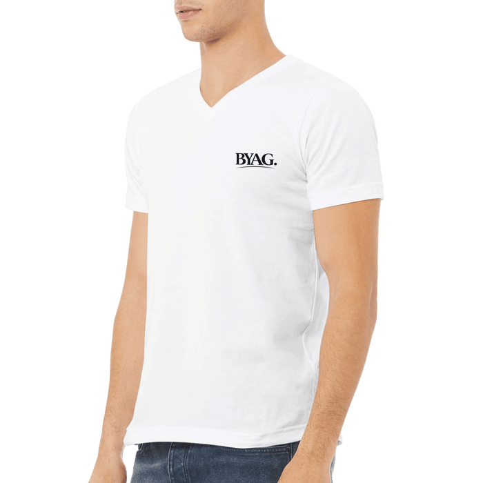 BYAG. V-Neck - White