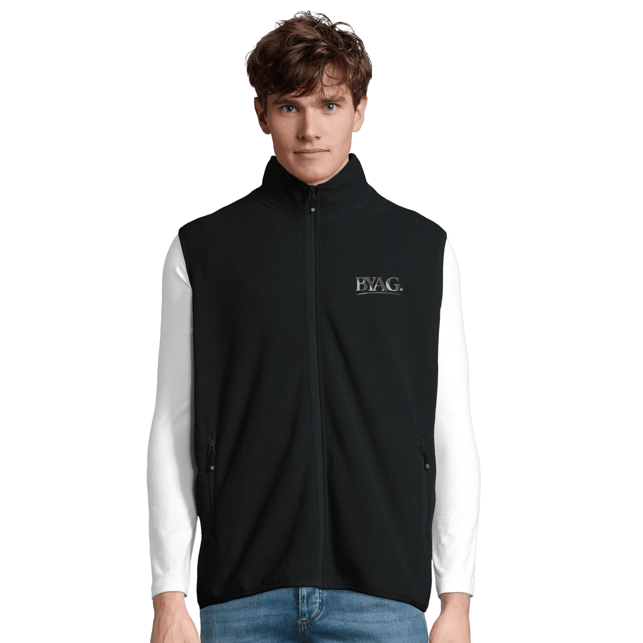 BYAG. Core Full Zip Vest – Black - BYAG.DEPrint MaterialBYAG.DEBYAG.DE#original_value#XS
