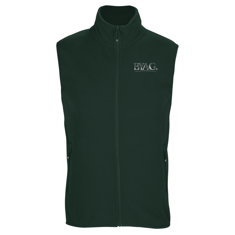 BYAG. Core Full Zip Vest – Green