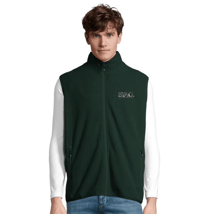 BYAG. Core Full Zip Vest – Green