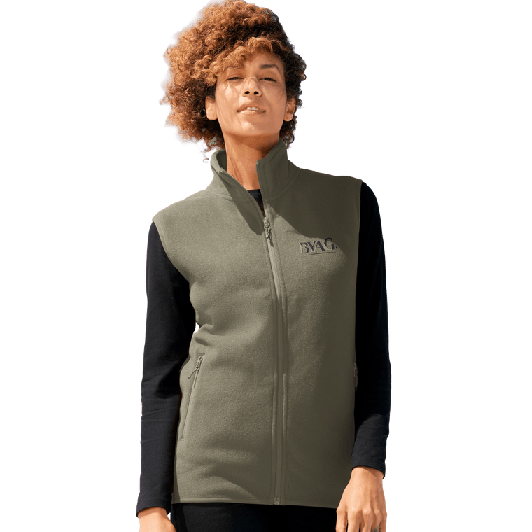 BYAG. Core Full Zip Vest – Sand