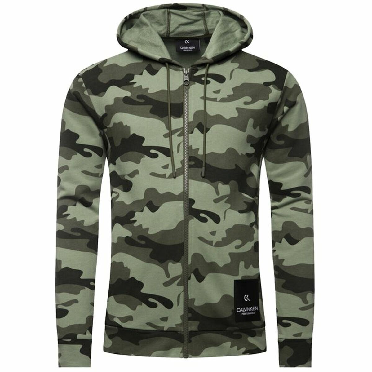 Calvin Klein Herren Sportjacke Full Zip Grün - BYAG.JackeCalvin KleinBYAG.S6480763Calvin Klein Herren Sportjacke Full Zip Grün – XLXL