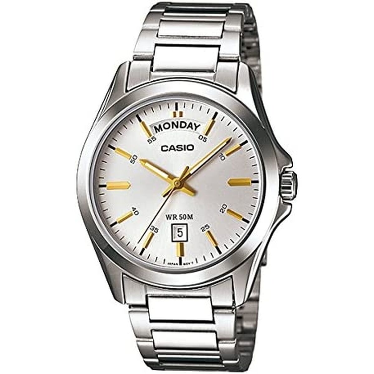 Casio Herrenuhr MTP-1370D-7A2VDF Silber (Ø 40 mm) - BYAG.ArmbanduhrCasioBYAG.S7231967Casio Herrenuhr MTP-1370D-7A2VDF Silber (Ø 40 mm)