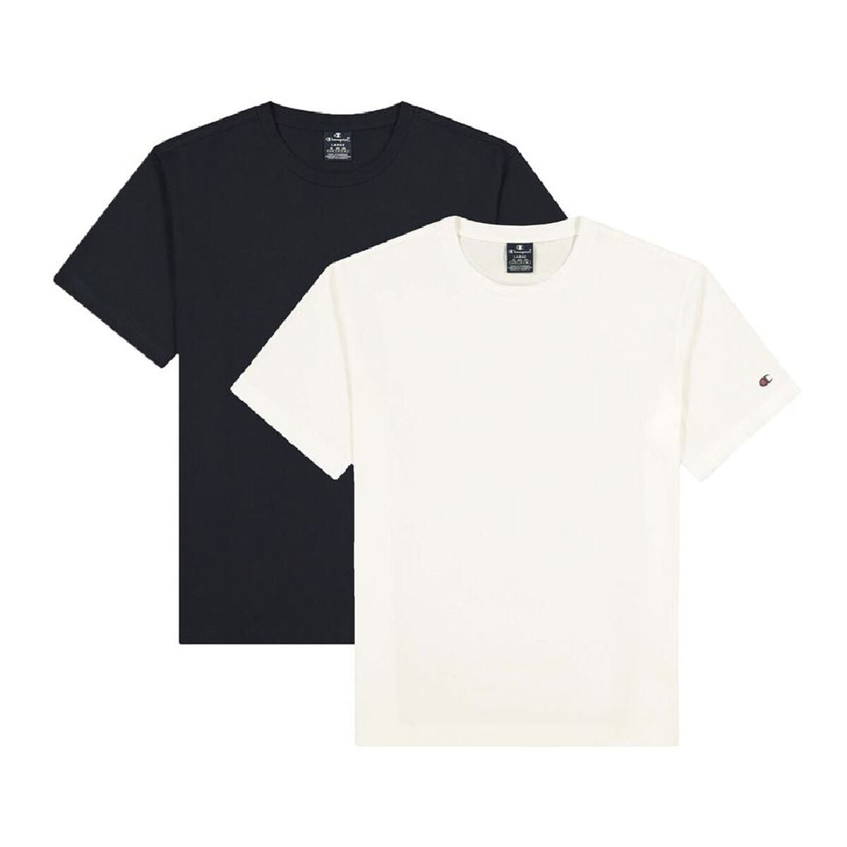 Champion Herren Kurzarm T-Shirt Rundhals Weiß - BYAG.T-ShirtChampionBYAG.S6420041Champion Herren Kurzarm T-Shirt Rundhals Weiß – XSXS