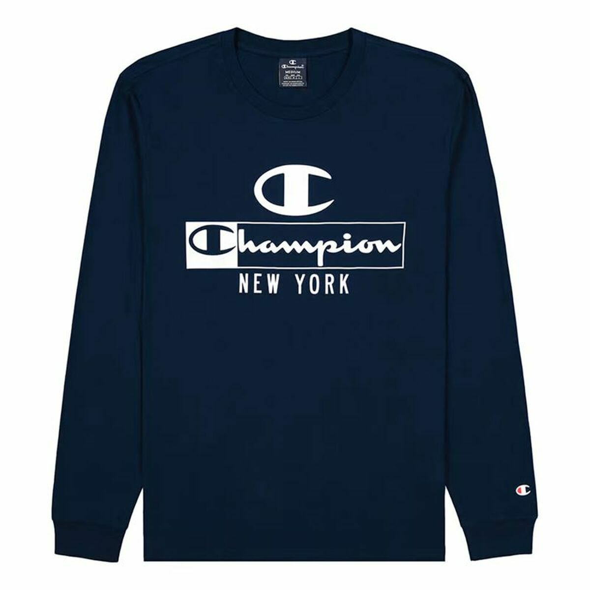 Champion Herren SweatShirt ohne Kapuze Legacy Graphic New York Blau - BYAG.SweatshirtChampionBYAG.S6456294Champion Herren SweatShirt ohne Kapuze Legacy Graphic New York Blau – XLXL