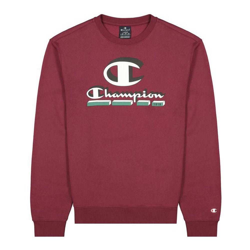 Champion Herren SweatShirt ohne Kapuze Rundhals Rot - BYAG.SweatshirtChampionBYAG.S6423398Champion Herren SweatShirt ohne Kapuze Rundhals Rot – XSXS