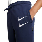 Nike Swoosh Kids' Track Pants - Dark Blue - product image 13
