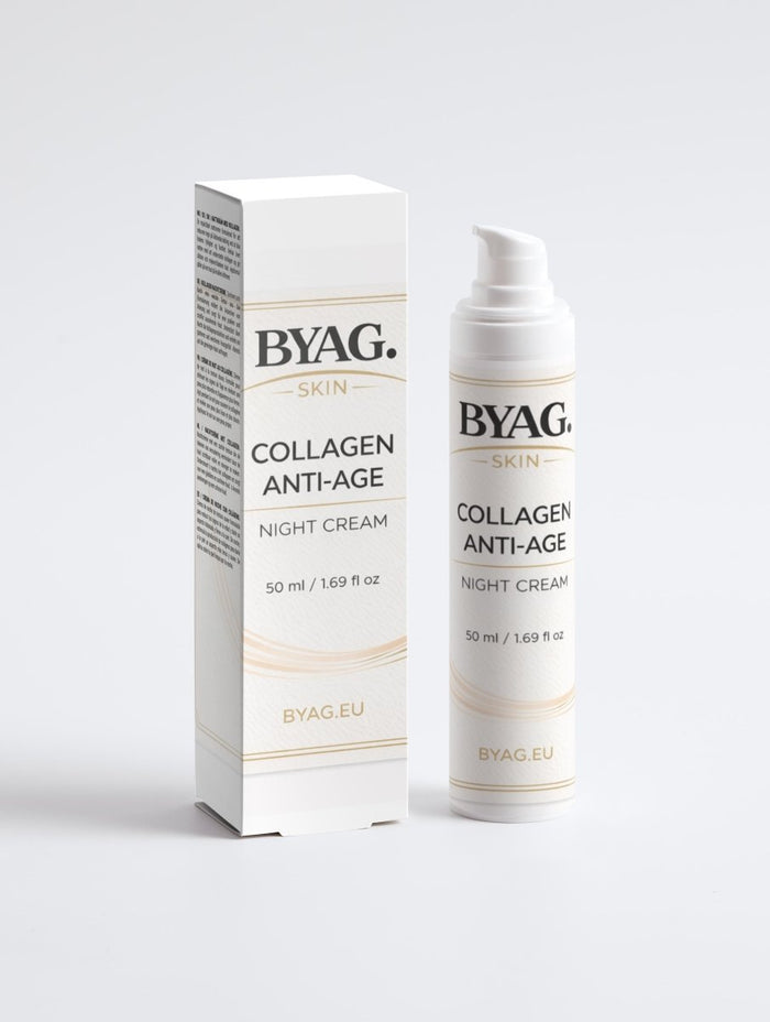 BYAG. Collagen Night Cream Anti-Age