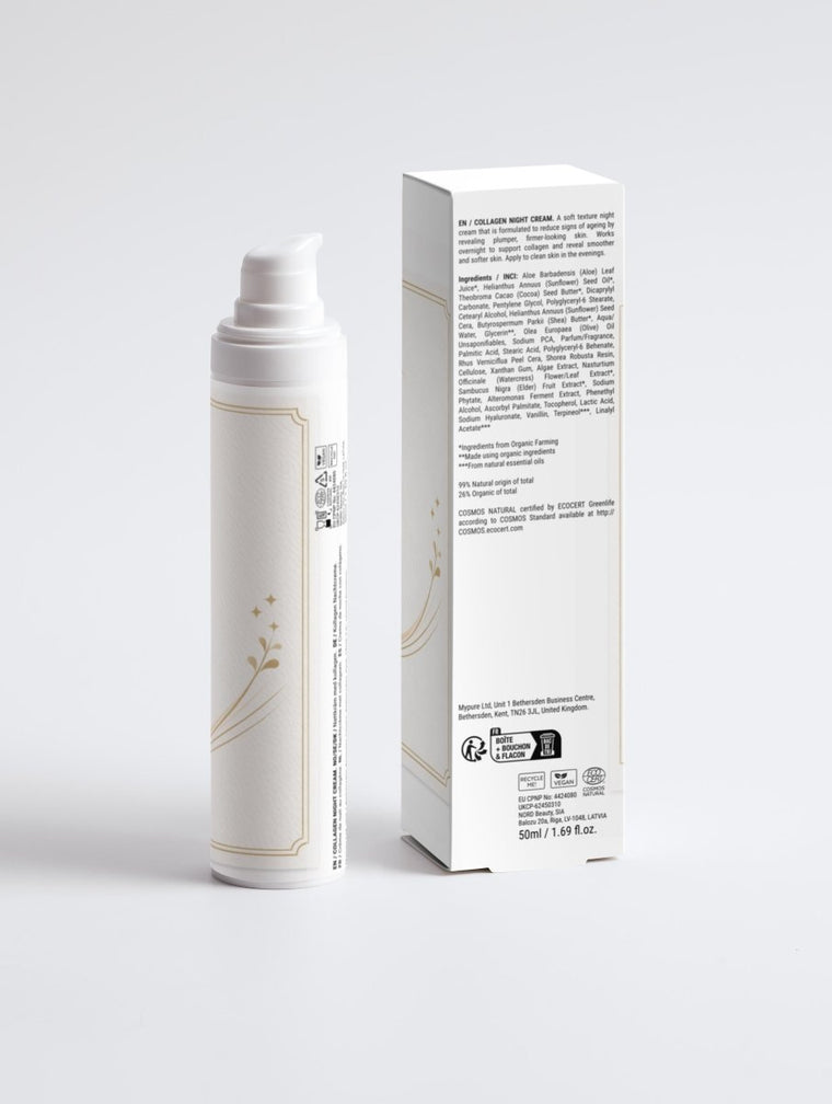 BYAG. Collagen Night Cream Anti-Age