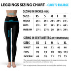 Womens All Over Print Cats Leggings