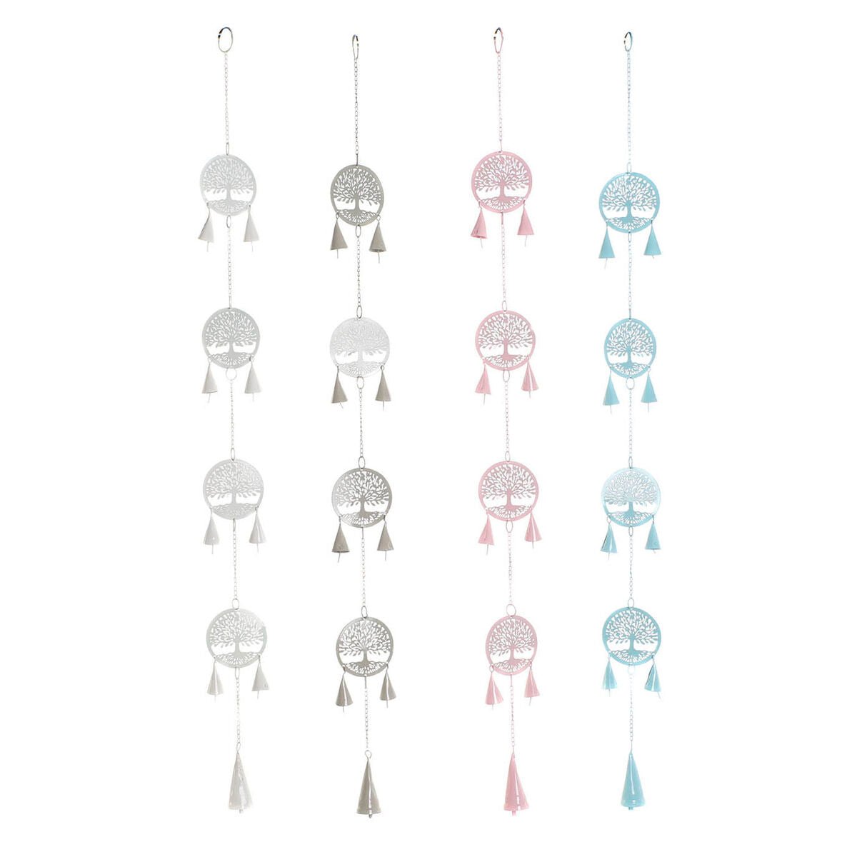 DKD Home Decor Hängedekoration Tree Weiß – Produktbild 1