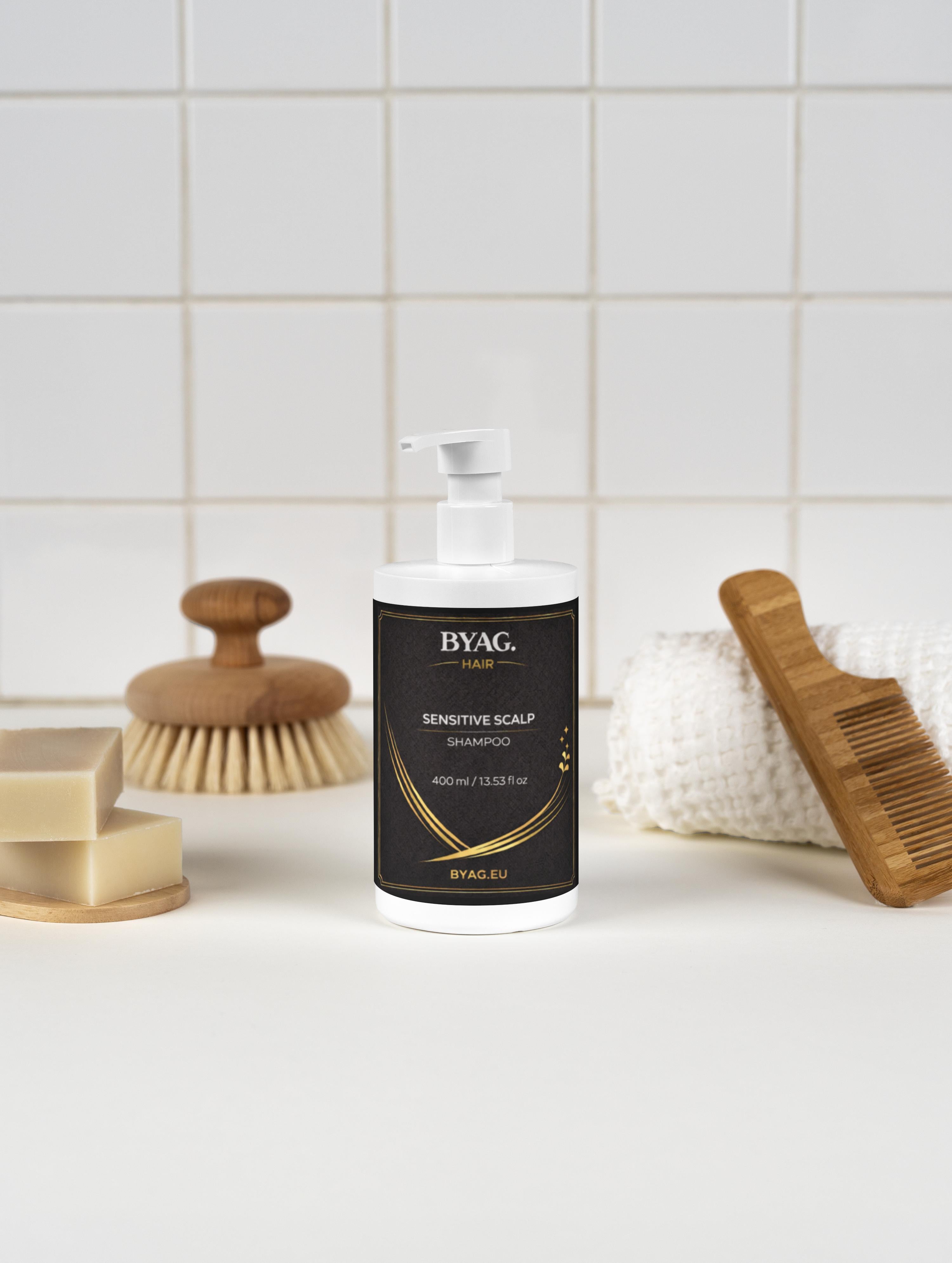 BYAG. Herren Sensitiv-Kopfhaut-Shampoo – Produktansicht 7