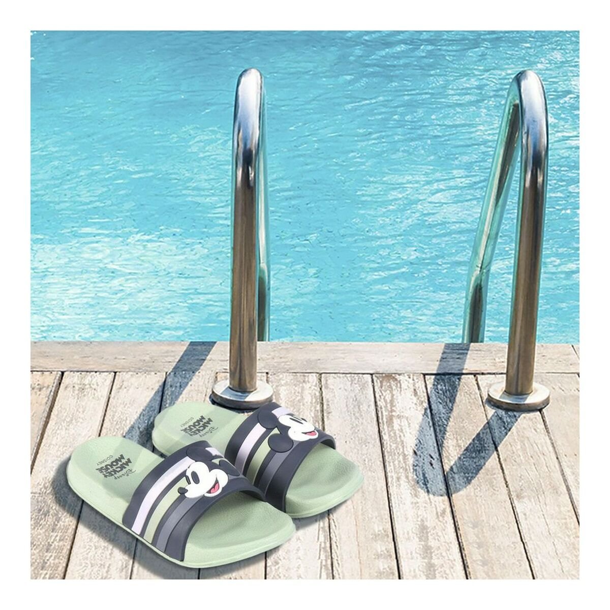 Flip Flops for Children Mickey Mouse Light Green - BYAG.Sports & OutdoorsBigbuyBYAG.S0731248Flip Flops for Children Mickey Mouse Light Green35