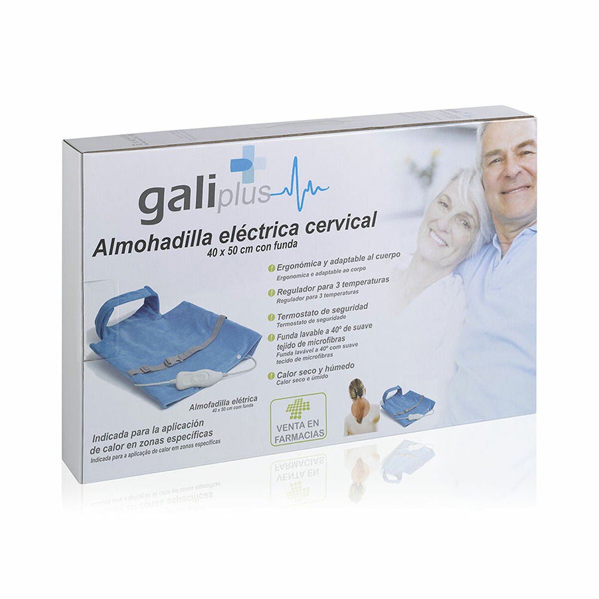 Galiplus Heizkissen für Nacken & Rücken ELECTROMEDICINA – Produktbild 1