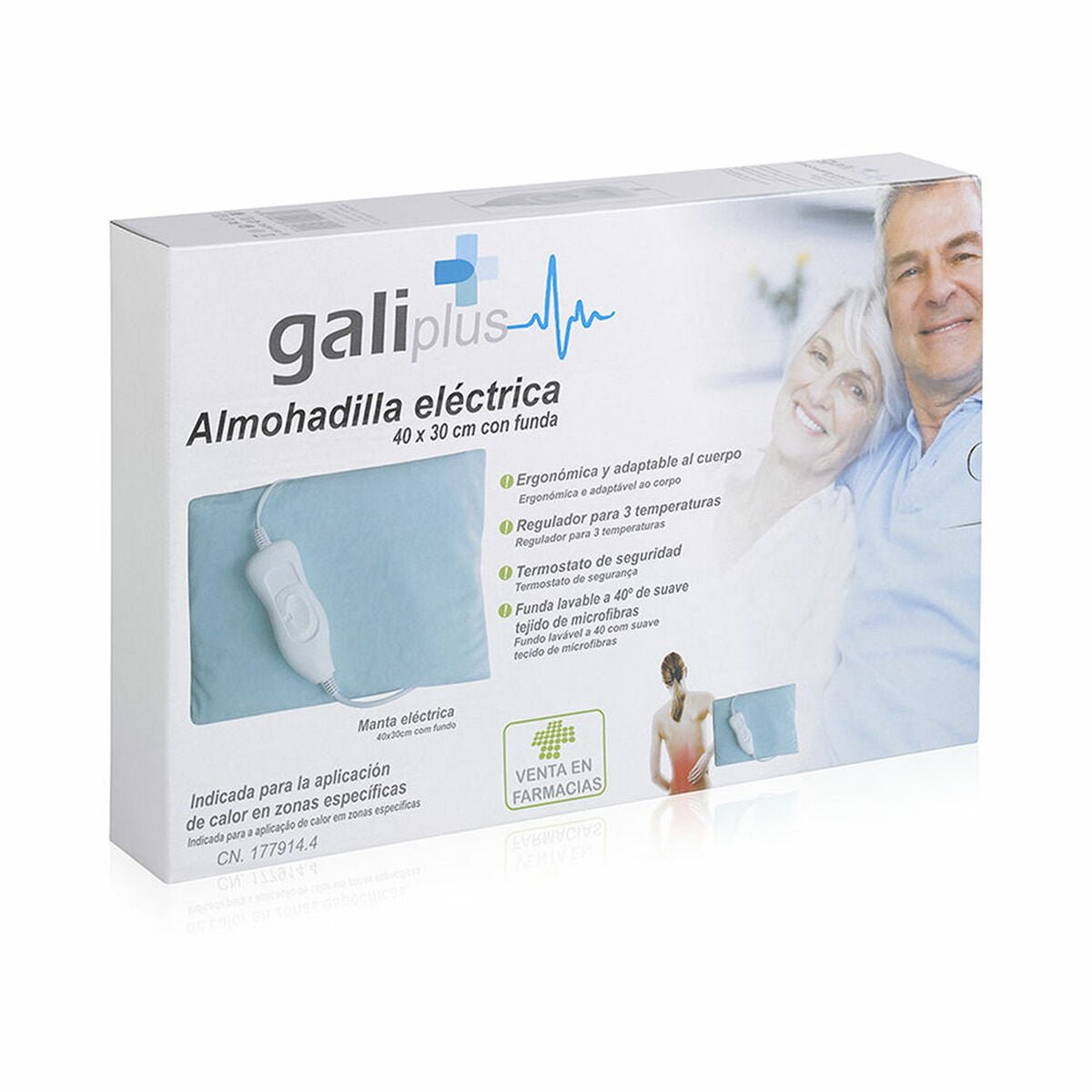 Galiplus Multifunktionales Heizkissen ELECTROMEDICINA – Produktbild 1