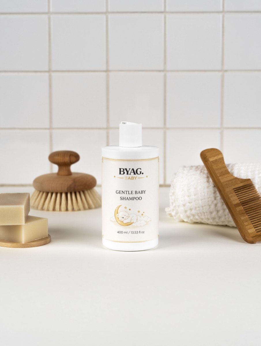 BYAG gentle baby shampoo sensitive scalp
